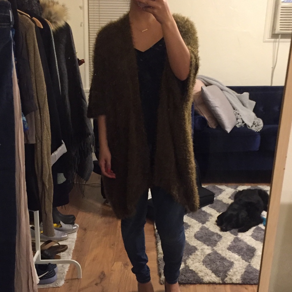 Mossy green cardigan